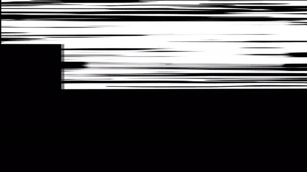 Abstract paint brush stroke. black and white transition background - Footage, Video
