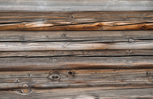 Old weathered wood planks. Vintage texture Background. - Фото, изображение