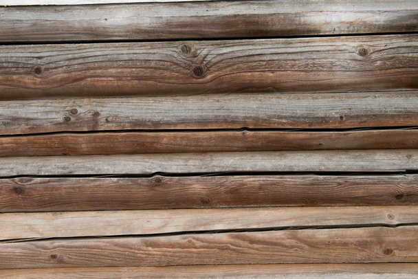Old weathered wood planks. Vintage texture Background. - Photo, Image