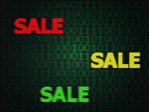 Grunge Cyber Monday Sale - Photo, Image