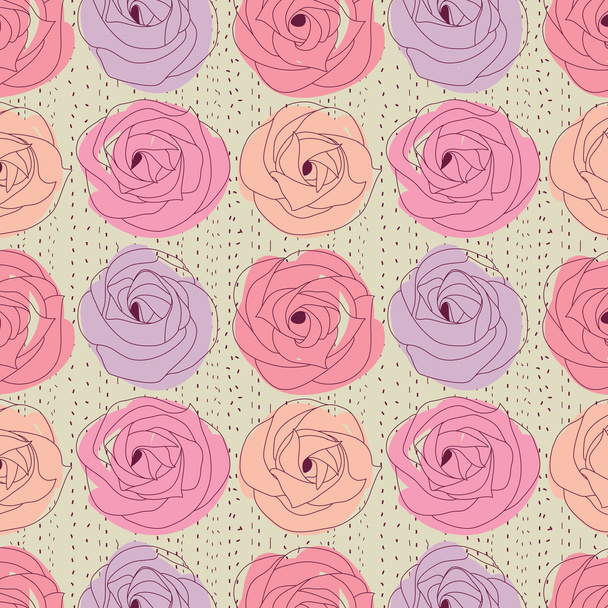 Flower pattern - Vector, Image