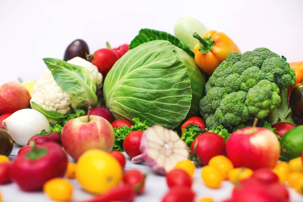 Fresh raw organic vegetable produce. - Photo, Image