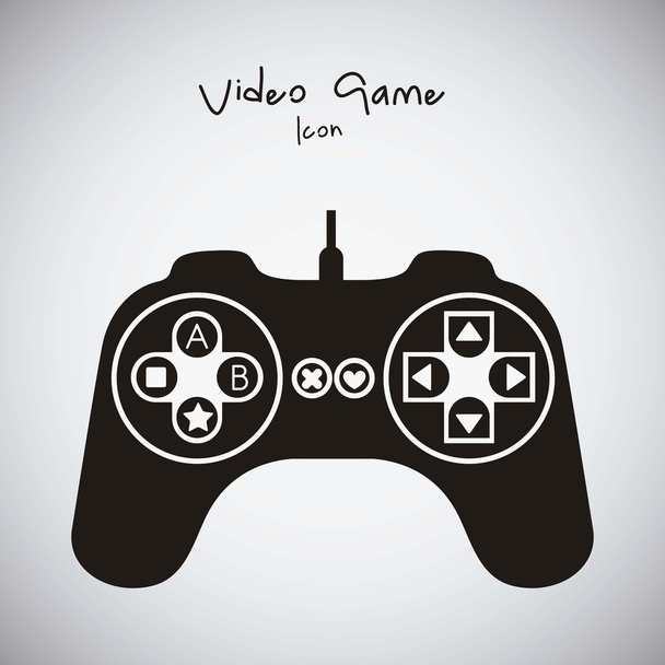 videohry siluety - Vektor, obrázek