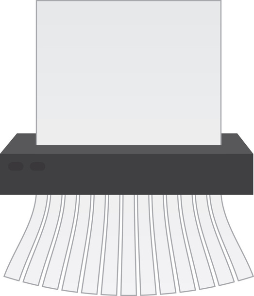 papierversnipperaar - Vector, afbeelding