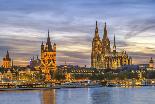 Blick auf Köln, Deutschland - Foto, Bild