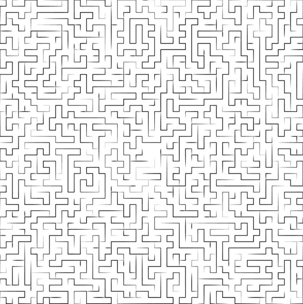 Vektor Labyrinth Hintergrund, Labyrinth Illustration - Vektor, Bild