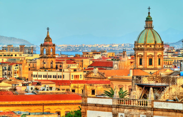 Palerme vue du toit de la cathédrale - Sicile
 - Photo, image