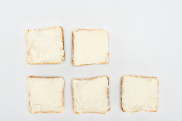 toasts with butter  - Φωτογραφία, εικόνα