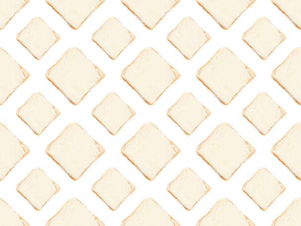 toasts with butter pattern   - Photo, Image