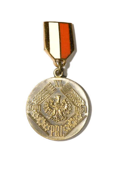 ronde medaille - Foto, afbeelding