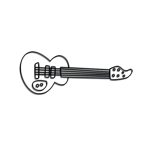 Тема рок-гитары
 - Вектор,изображение