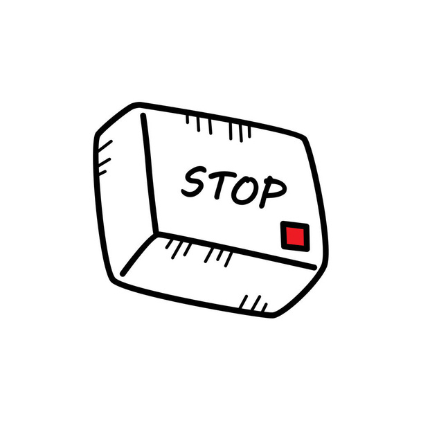 Кнопка значка мультимедиа
 - Вектор,изображение