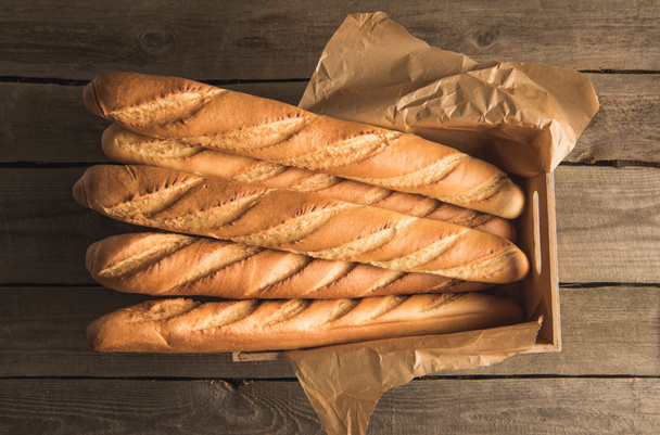 baguettes in box  - Photo, image