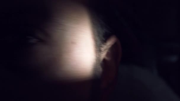 4k Thriller, Horror muž ucho se změní na oko - Záběry, video