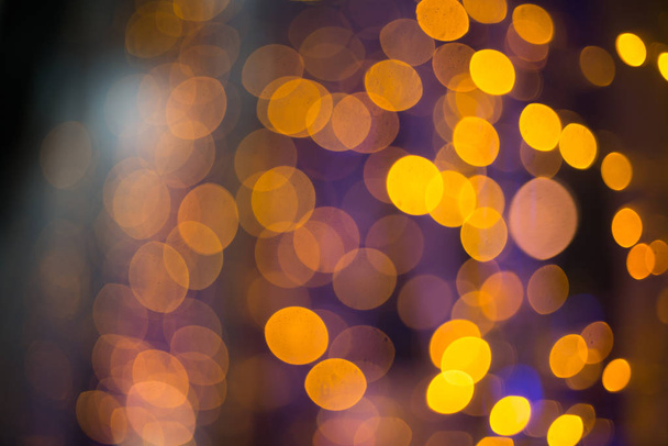 Gold abstract bokeh background - Foto, Imagen