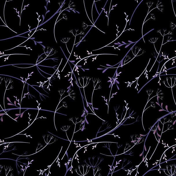 vector floral seamless pattern - Vector, Imagen