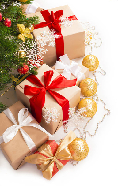 Christmas gifts under the tree - Foto, imagen