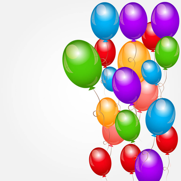 Illustration vectorielle du fond des ballons
 - Vecteur, image
