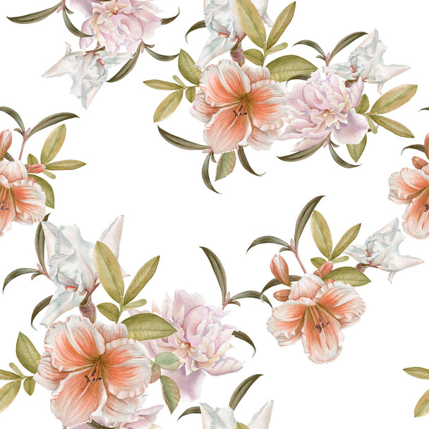 Floral seamless pattern - Foto, Imagem