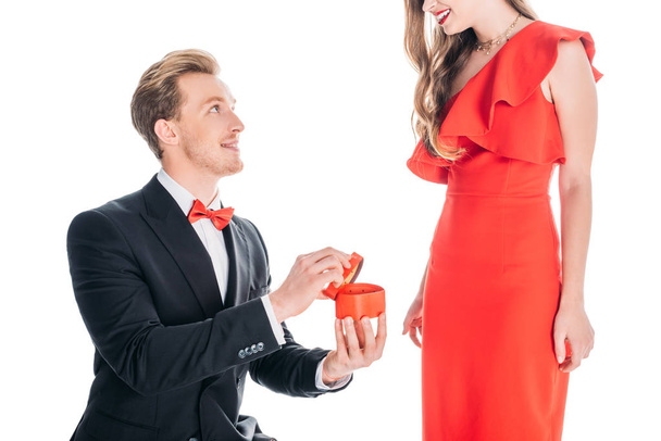 man proposing to woman - Foto, Imagen