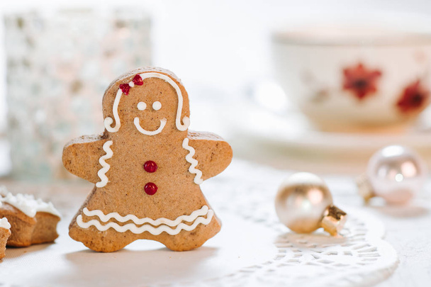 Carino Natale decorato biscotti
 - Foto, immagini