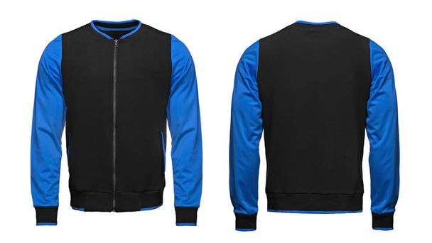 Bomber Jacket template used for your design isolated on white background with clipping path - Photo, Image