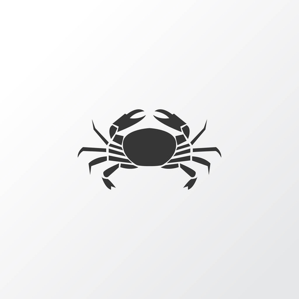 Symbole d'icône de crabe. Élément de cancer isolé de qualité supérieure dans un style tendance
. - Vecteur, image