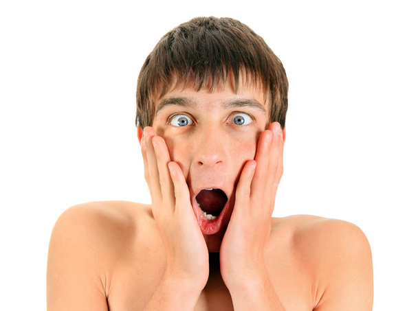 Surprised Young Man - Foto, immagini