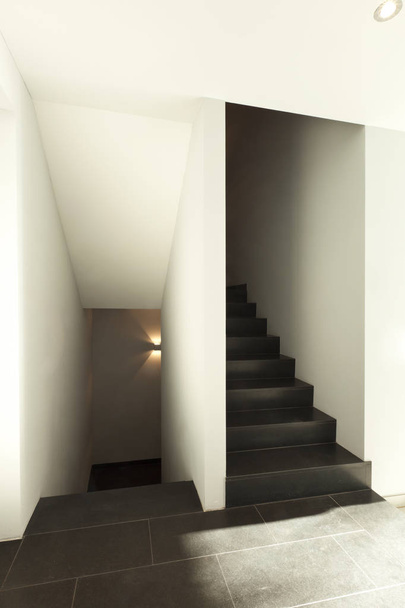 Modern house, staircase - Foto, Imagen