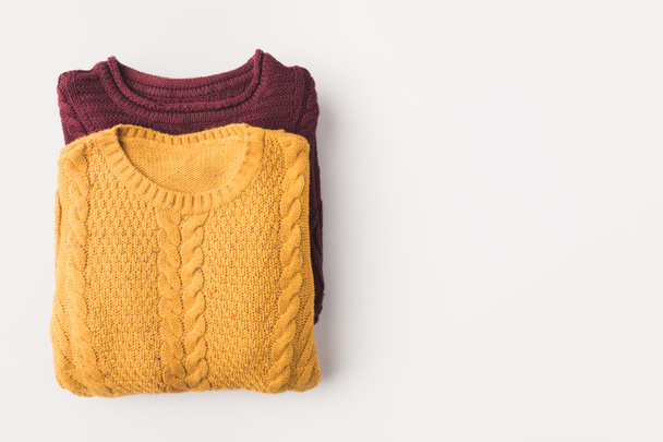 trendy knitted sweaters - Fotoğraf, Görsel