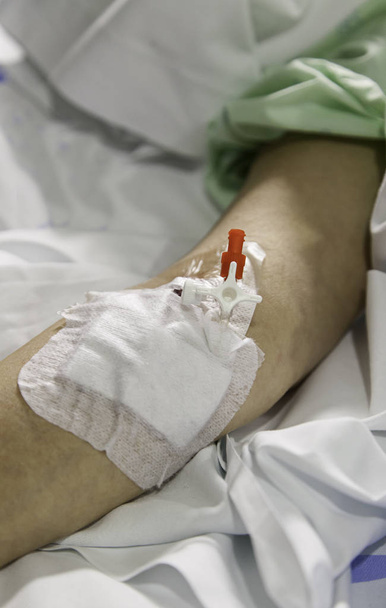 Intravenous route in hospital - Photo, Image