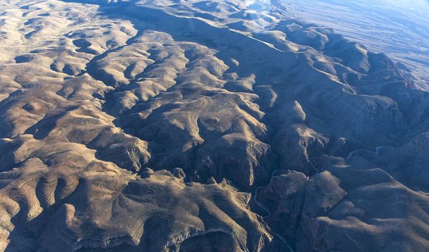 Vue aérienne du désert de Mojave, Arizona, États-Unis
 - Photo, image