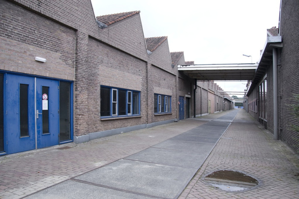 fabryki były dziesięć cate & co... NV sluiskade kompleks indie od północnej strony w almelo, Holandia - Zdjęcie, obraz