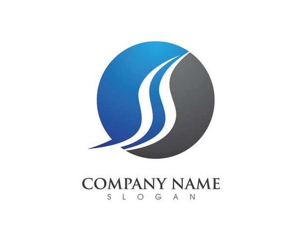 S Lettera logo Business Template icona vettoriale
 - Vettoriali, immagini