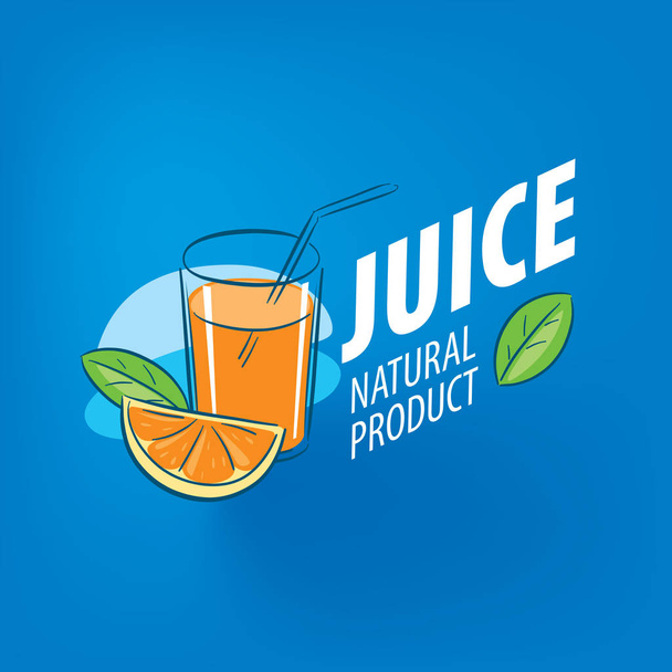 logo of fresh juice - Vector, Image