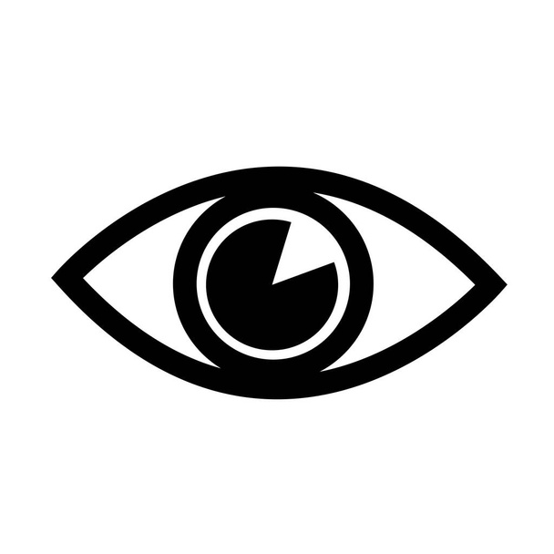 icona occhio nero
  - Vettoriali, immagini