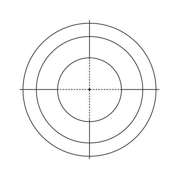 Ilustración vectorial del objetivo
 - Vector, Imagen
