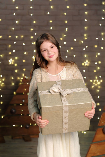 Girl As Christmas Present