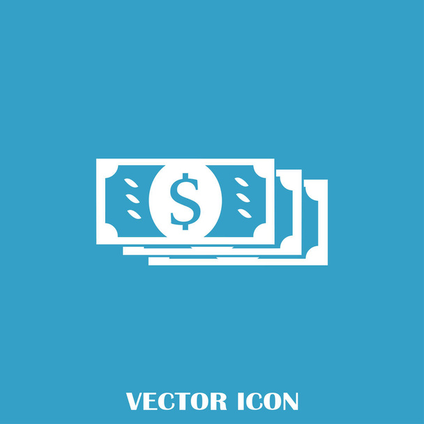 Icône plate d'argent de vecteur
 - Vecteur, image