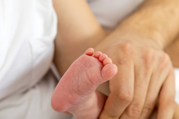 feet of young baby - Foto, imagen
