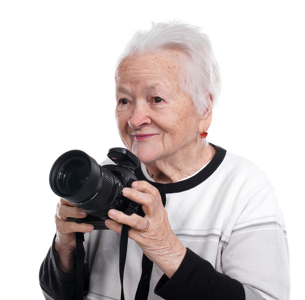 Old woman - Foto, afbeelding