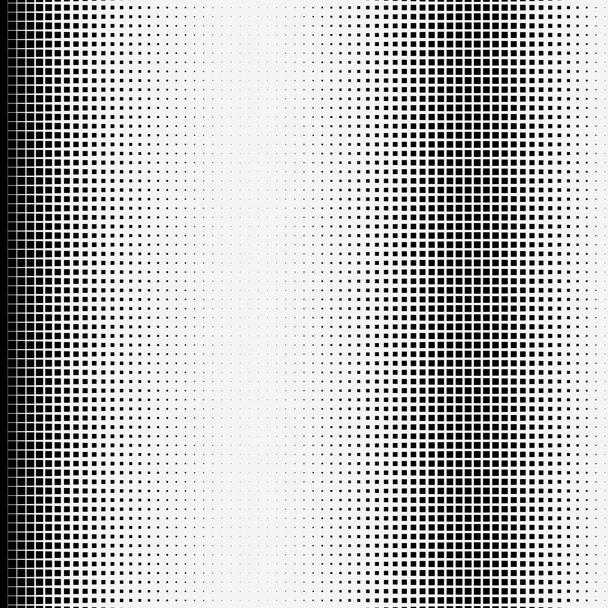 Halftone dots on white background - Vector, Image