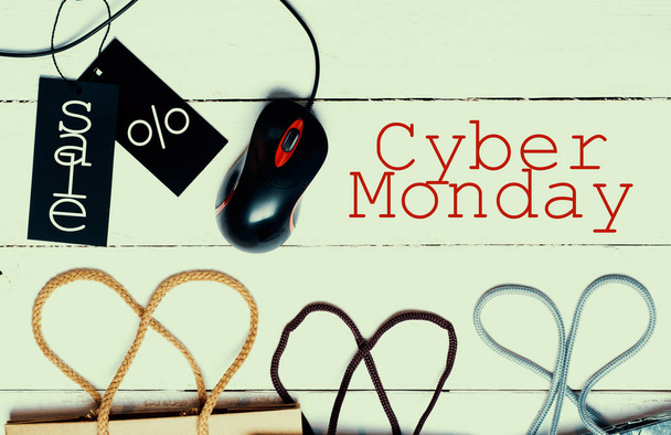 online shopping concept. cyber Monday - Fotografie, Obrázek