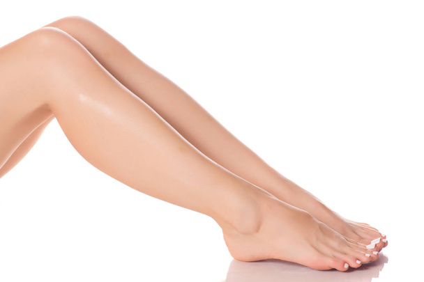 Female feet heel beauty medecine - Foto, Imagem