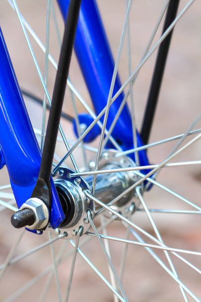 fiets close-up - Foto, afbeelding