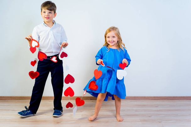 Kids Valentine day - Фото, изображение