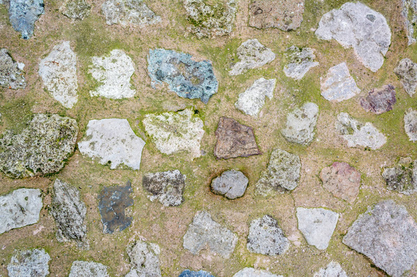 Кам'яна стежка з фоном текстури трави
 - Фото, зображення