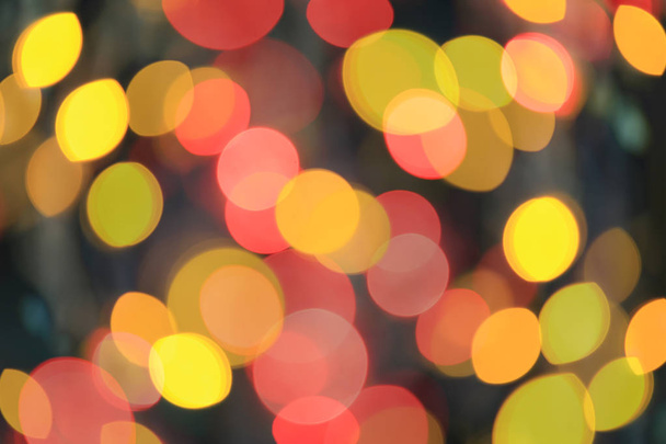abstract colorful bokeh background. - Photo, Image