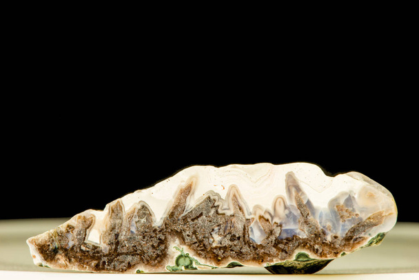 Ачат, крупным планом драгоценного камня
 - Фото, изображение