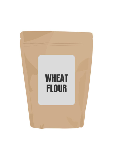 Ilustração do vetor da farinha de trigo
 - Vetor, Imagem